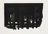 Lithographie no. 16 by Pierre Soulages, 1964, Lithograph in colours, sold Apr 2008