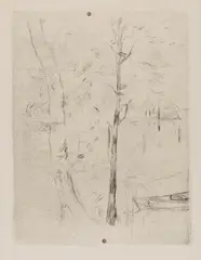Berthe Morisot, 9 Bll.: Figürliche Motive, 1888, Etching