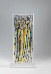 Harpe de Couleurs by Arman, 1975, Multiple, sold Apr 2008