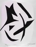 Georges Braque, Aus: Si je mourais là-bas, 1962, Woodcut in colours