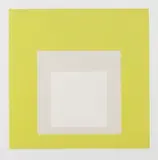 I-S b by Josef Albers, 1968, Screenprint in colors, on German Etching paper, with full margins, sold Apr 2008