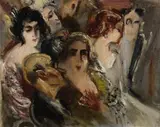 Hermann Baptist Hundt, Konzert, 1930, Oil on canvas