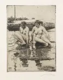 Anders Zorn, My Models, 1916, Drypoint