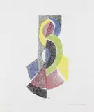 Sonia Delaunay, Semi Circles and Forms