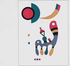Wassily Kandinsky, Nach - Aus: 11 Tableaux et 7 Poèmes, 1945, Silkscreen in colours