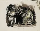 Georg Tappert, Zwei musizierende Clowns