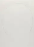 Günther Uecker, Hommage à Fontana, 1974, Pencil