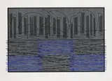 Composition cinétique by Jesús Rafael Soto, 1975, Silkscreen in colours, sold Apr 2008