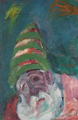 Emil Nolde, Im Alter, 1918, Oil on canvas