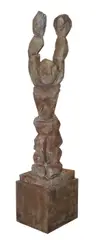 Sieger by Jörg Immendorff, 1989, Bronze, sold Dec 2007