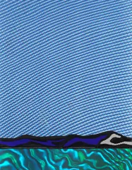 Roy Lichtenstein, Ohne Titel (Seascape), 1964, Collage