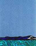 Roy Lichtenstein, Ohne Titel (Seascape), 1964, Collage