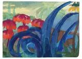 Agaven und Kaiserkronen by Emil Nolde, 1925, Watercolour, sold Dec 2007