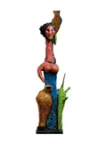 Kleine Spanierin by Markus Lüpertz, 1995, Bronze, sold Dec 2007