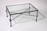Diego Giacometti, Table basse au ruban et aux arbustes