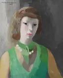 Marie Laurencin, Femme à la robe verte