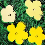 Andy Warhol, Aus: Flowers, 1970, Silkscreen in colours