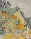 Frauen am Ufer by Erich Heckel, 1927, Watercolour, sold Dec 2007