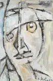 Vladimir Igor'evič Jakovlev, Ohne Titel (Kopf), 1973, Gouache