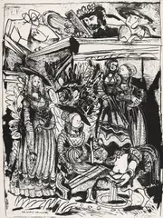 David et Bethsabée by Pablo Picasso, 1947, Lithograph, sold Dec 2007