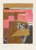 Kurt Schwitters, a Dim Bulb (Keine Leuchte), 1947, Collage