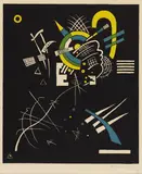 Kleine Welten VII by Wassily Kandinsky, 1922, Lithograph in colours, sold Dec 2007