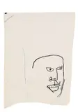 Untitled (Kopf eines zornigen Mannes) by Jean-Michel Basquiat, 1984, Oil crayon, sold Dec 2007