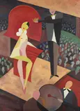 Paul Fuhrmann, Schönheitskönigin, 1930, Oil