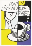 Roy Lichtenstein, ...Huh?, 1976, Silkscreen in colours