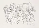 George Grosz, Im Schatten, 1920, Photo-lithograph