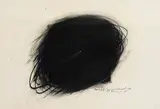 Arnulf Rainer, Übermalung, 1961, Oil crayon