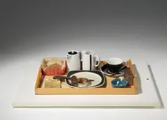 Daniel Spoerri, Variations d'un petit déjeuner, 1966, Multiple