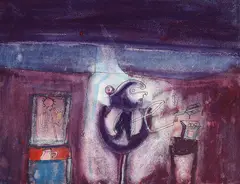 Mujer by Francisco Toledo, 1960, Watercolour, sold Dec 2007