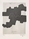 Eduardo Chillida, Gezna III, 1969, Etching