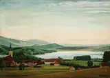 Alwin Stützer, Staffelsee, 1936, Oil