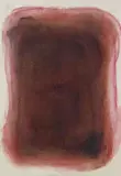 Gotthard Graubner, Schwammgouache, 1965, Gouache