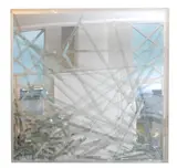 Glasstreifenobjekt by Adolf Luther, 1986, Object, sold Oct 2007