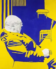 Uwe Lausen, Ohne Titel, 1965, Acrylic