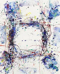 Sam Francis, Untitled (SF80-1205), 1980, Acrylic