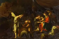 Carlo Saraceni, Die Vorbereitung zur Flucht nach Ägypten, 1605, Oil