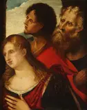 Rocco Marconi, Drei Köpfe, 1516, Oil on canvas