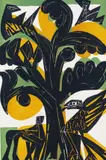 HAP Grieshaber, Carl Orff: Carmina Burana, 1965, Woodcut in colours