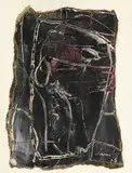 Emil Schumacher, Ohne Titel, 1958, Gouache