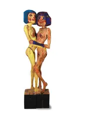 Hans Scheib, Freundinnen, 1991, Sculpture