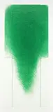 Arnulf Rainer, Grünes Kreuz, 1985, Etching in colours