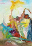Bernard Schultze, Innere Landschaft 4, 1997, Oil on canvas