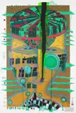 One of five seamen by Friedensreich Hundertwasser, 1975, Silkscreen in colours, sold Oct 2007