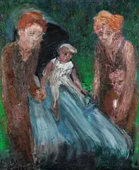 André Böhme, Im Park, 2005, Oil on canvas