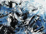 Ohne Titel by Fred Thieler, 1959, Mixed media, sold Oct 2007