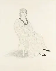 Celia by David Hockney, 1969, Radierung auf Velin, sold Oct 2007